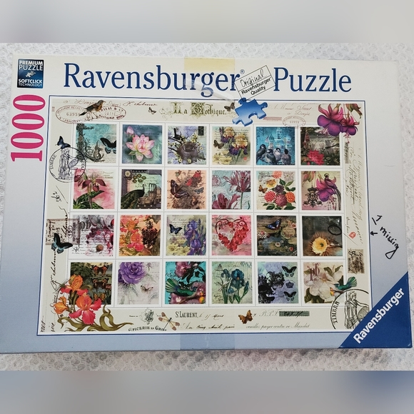Ravensburger Toys Ravensburger 00 Piece Puzzle Vintage Postage